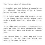 Réponse I ROBOT